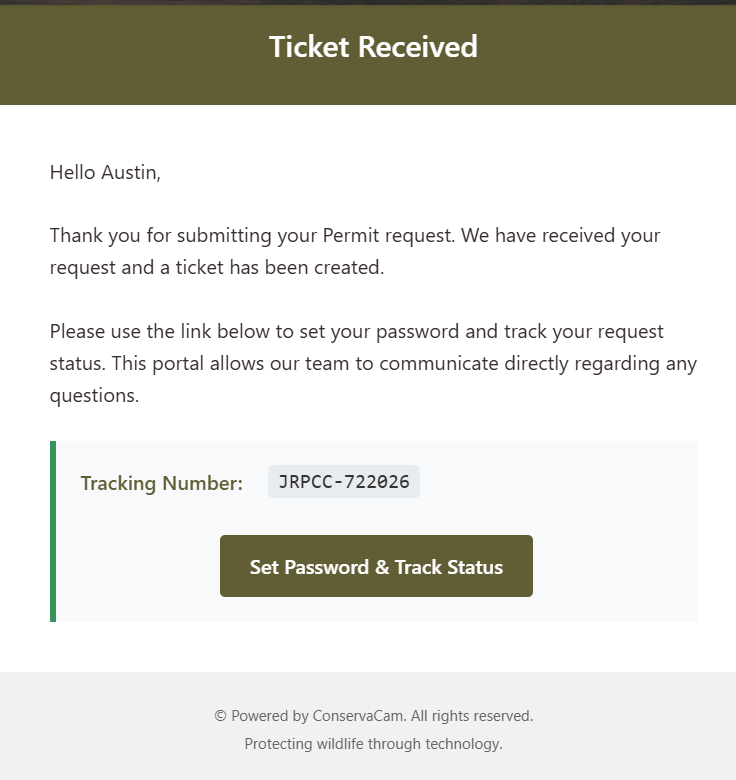 Account activation